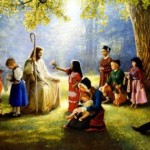 Jesus with Children 1004