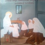 St Alphonsa wall paintings 02