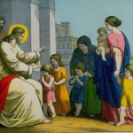 Jesus Christ blessing the little children