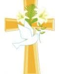 Christian Clipart Holy Spirit Dove Cross