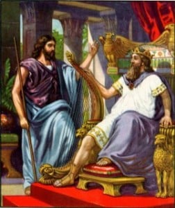 Nathan and King David