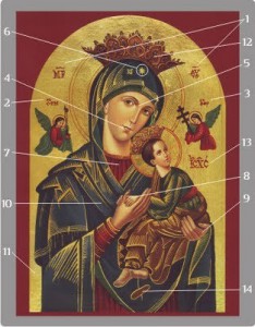 Our Lady of perpetual help image